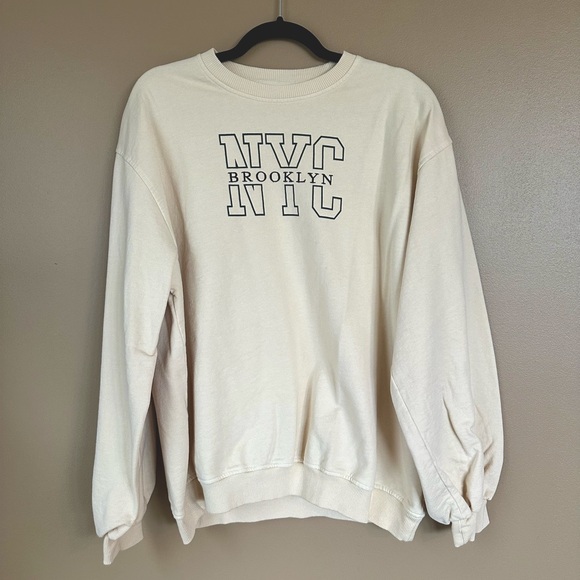 NWOT Urban Outfitters UO Brooklyn NYC Crewneck - Large - Picture 1 of 4